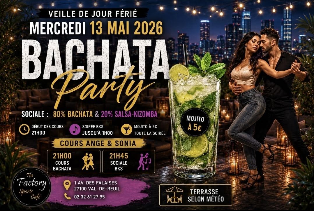 Affiche de BACHATA PARTY 
