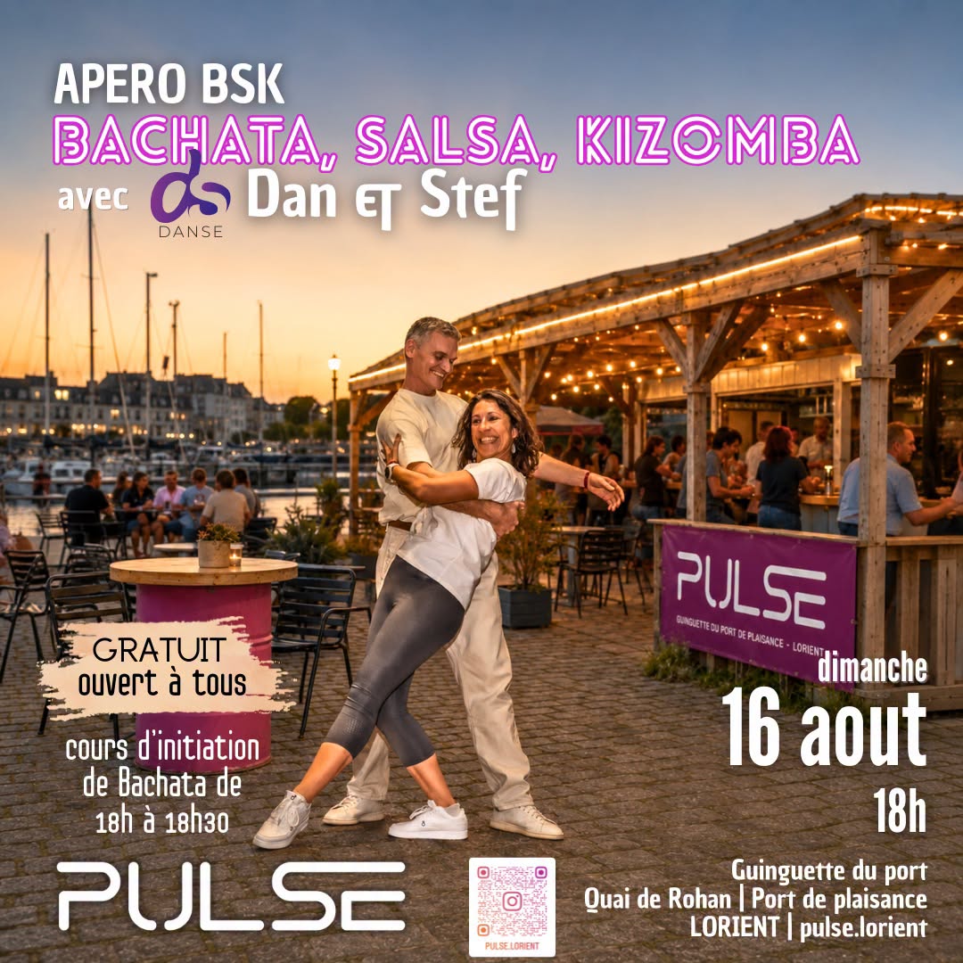 Affiche de 🔥 Apéro BSK au Pulse #2-Quais de Lorient 