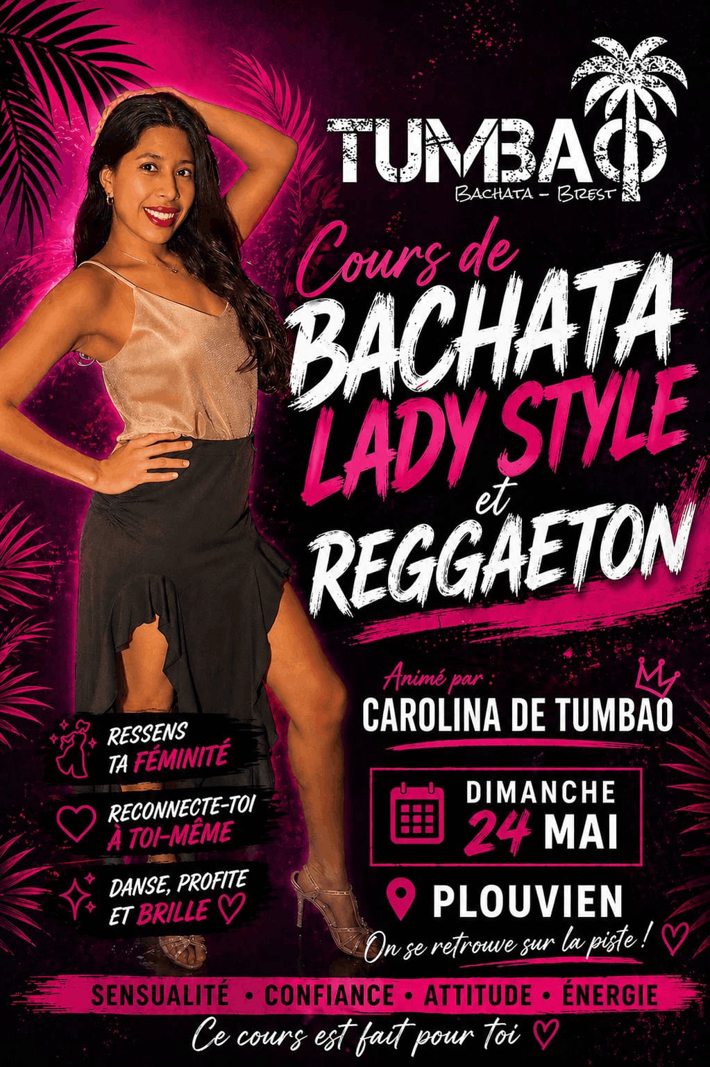 Affiche de Bachata Lady Style & Reggaetón