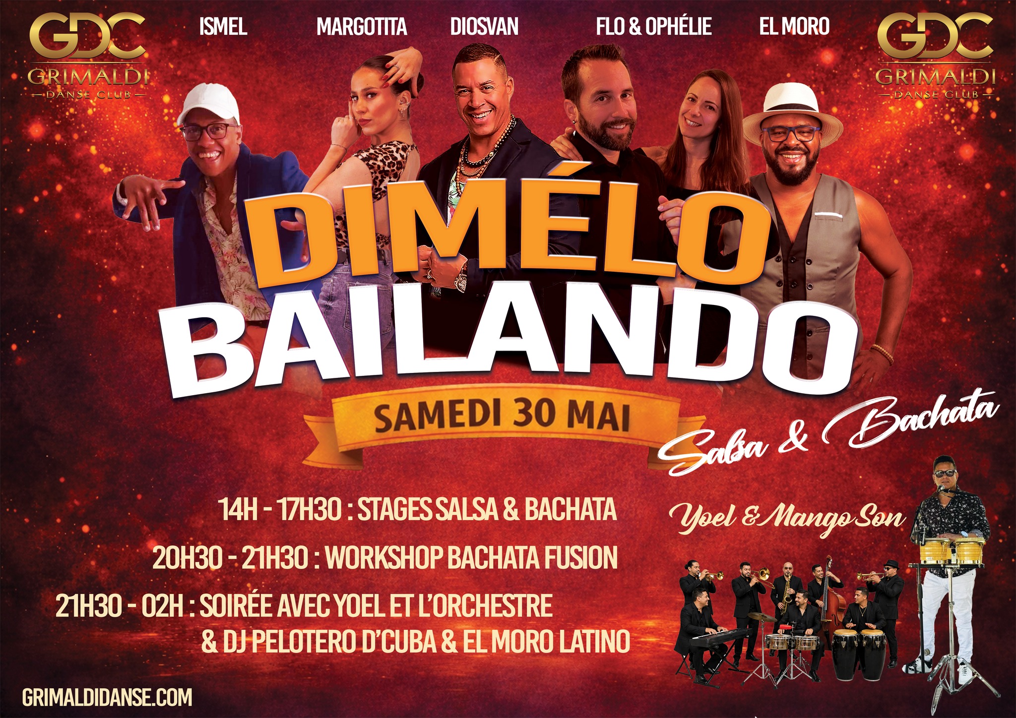 Affiche de Dimélo Bailando