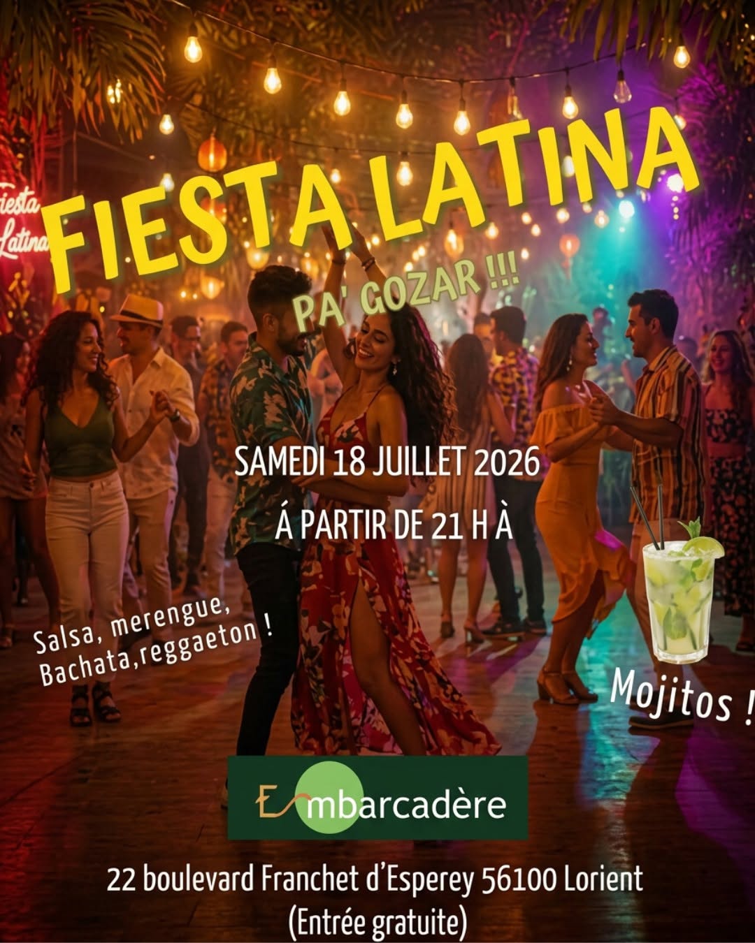 Affiche de Fiesta Latina