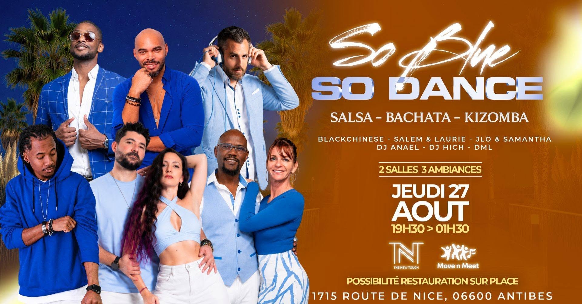 Affiche de SO DANCE • SBK • 2 Salles 3 Ambiances