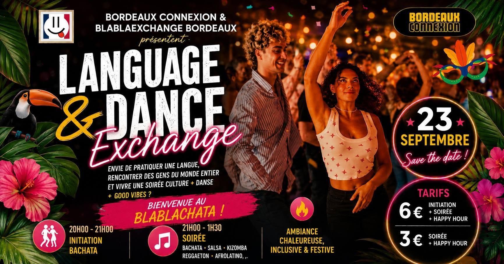 Affiche de Blablachata - Language and Dance Exchange