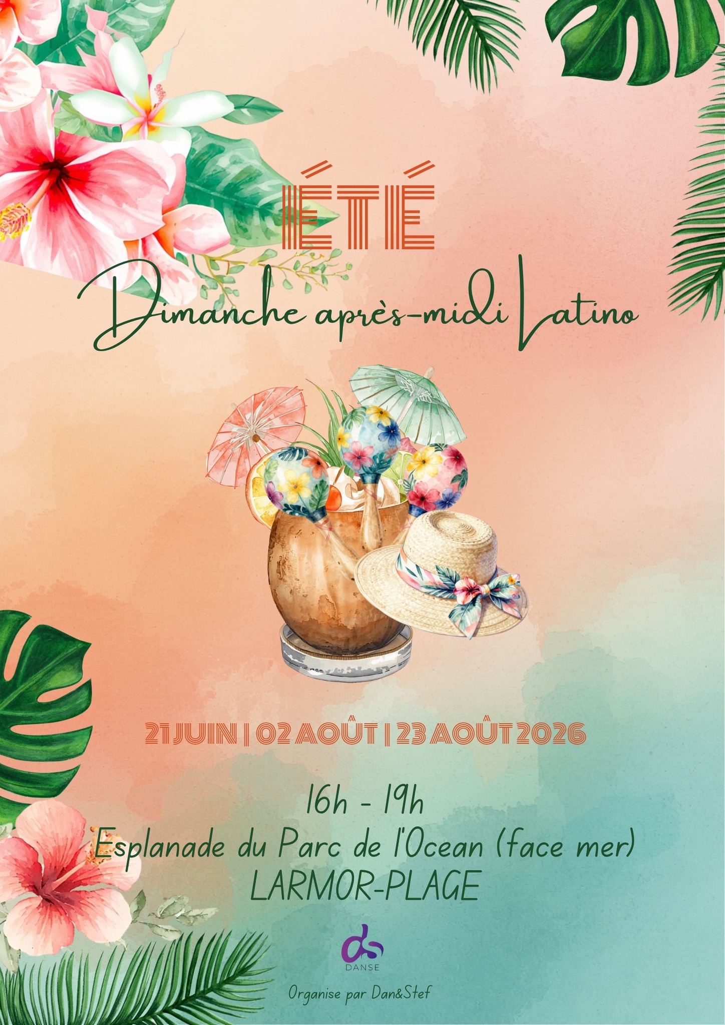 Affiche de Les dimanches LATINO à Larmor-Plage 
