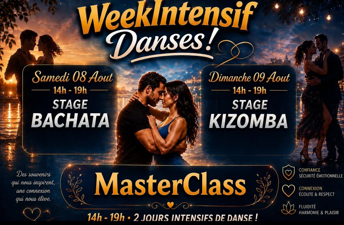 Affiche de Weekintensif Bachata/kizomba