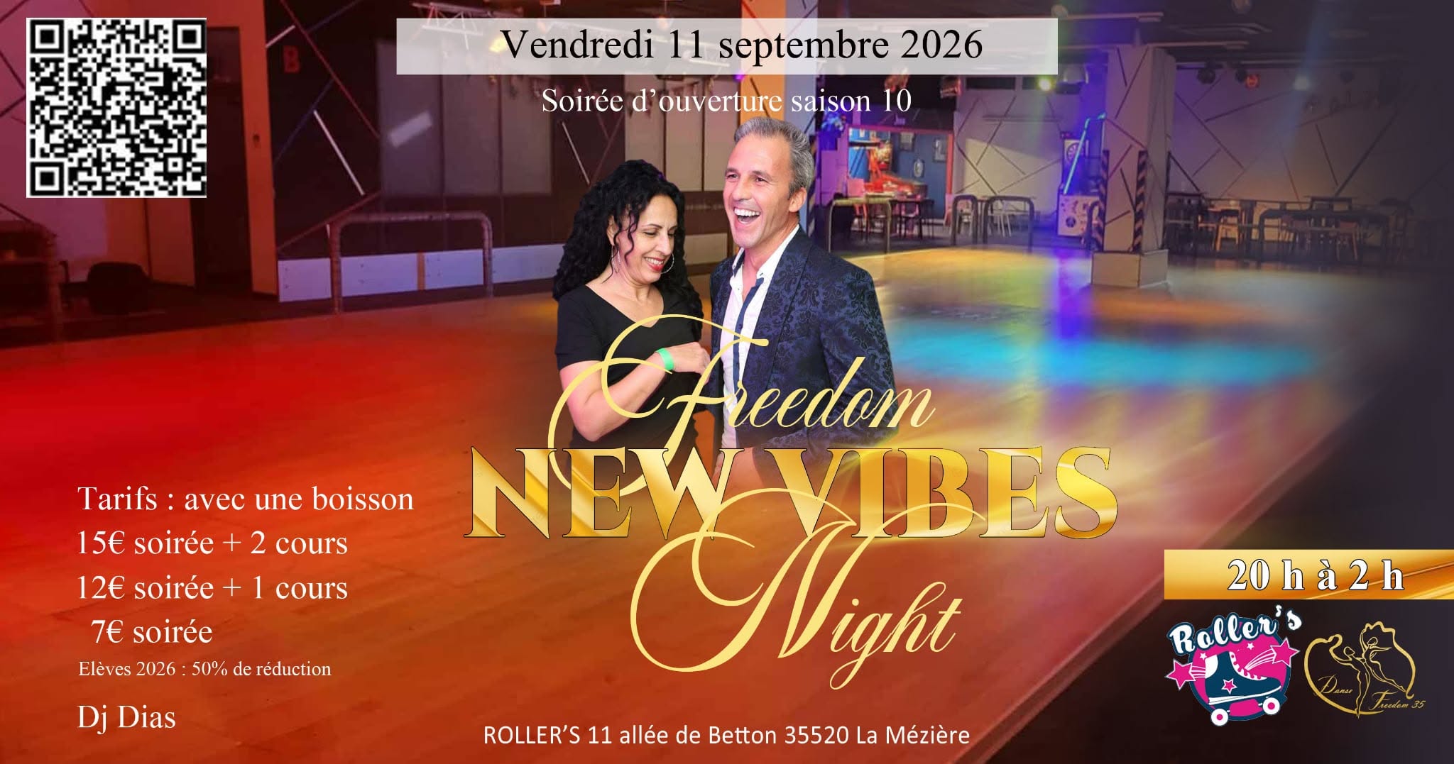 Affiche de FREEDOM NEW VIBES - VEN 11/09/26