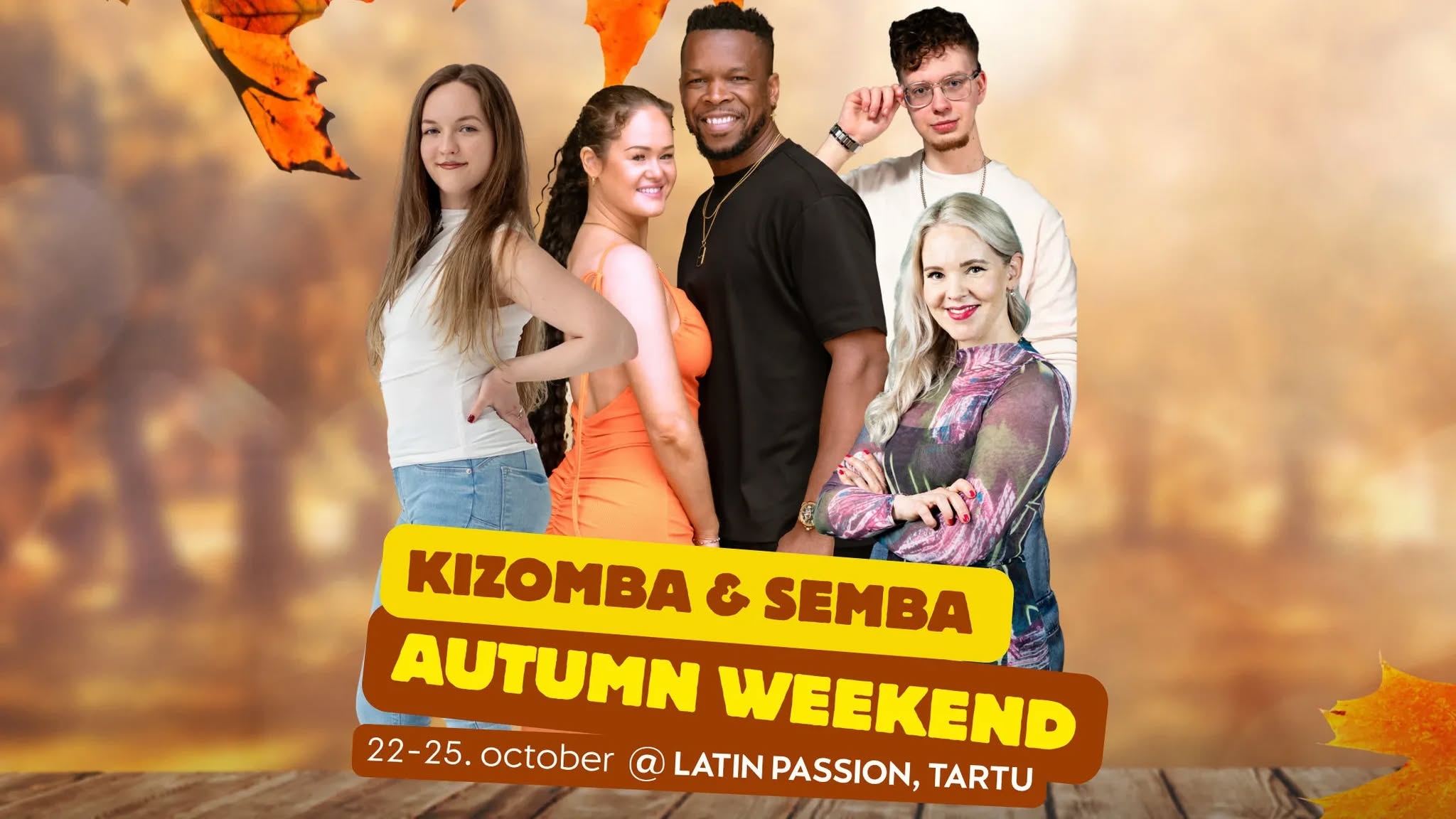 Affiche de Kizomba & Semba Weekend with Carlos & Anna
