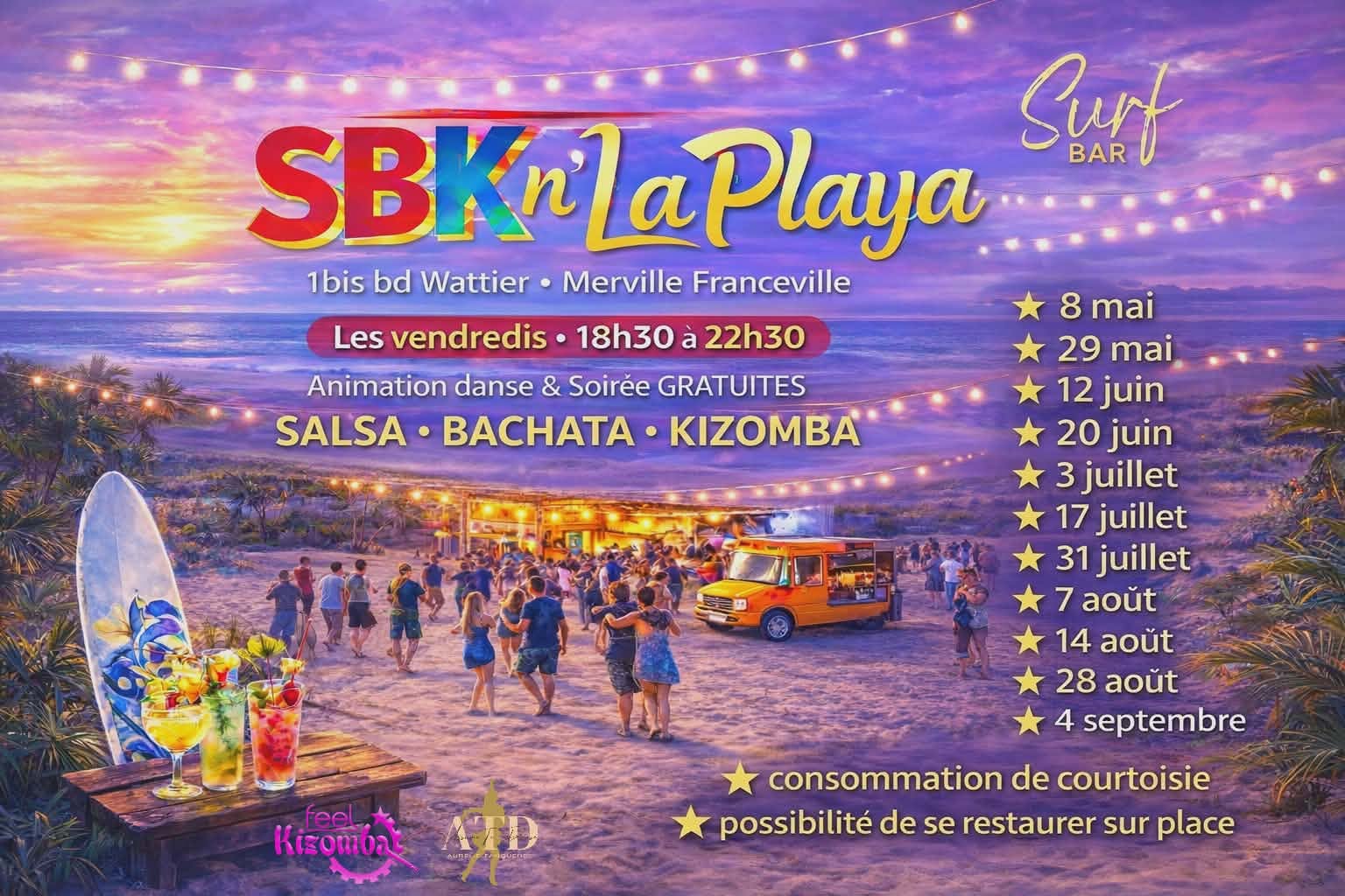 Affiche de SBK'N LA PLAYA