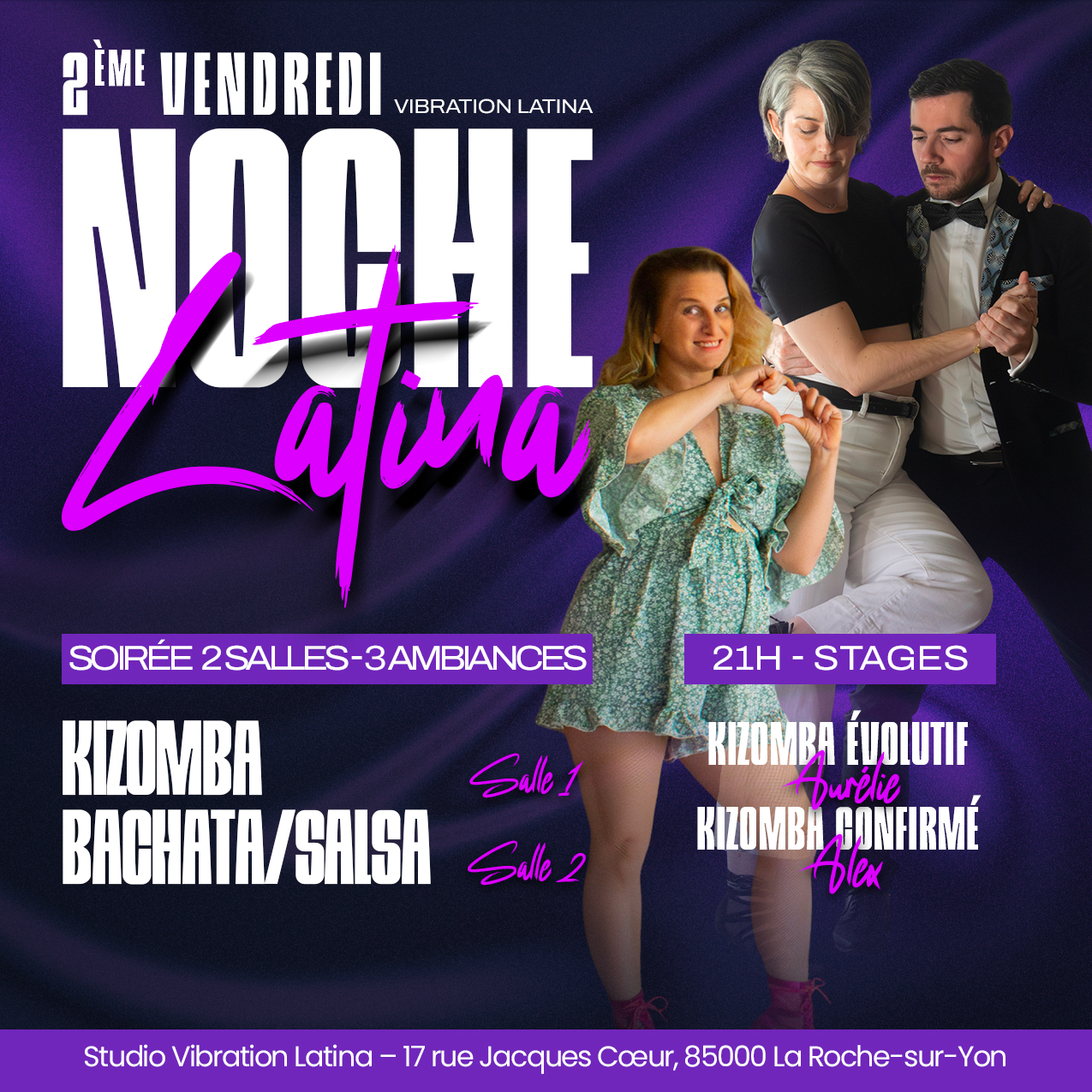 Affiche de NOCHE LATINA - SPÉCIALE KIZOMBA