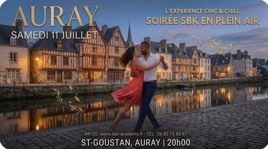 Affiche de Soirée sbk en plein air à Auray Saint-Goustan