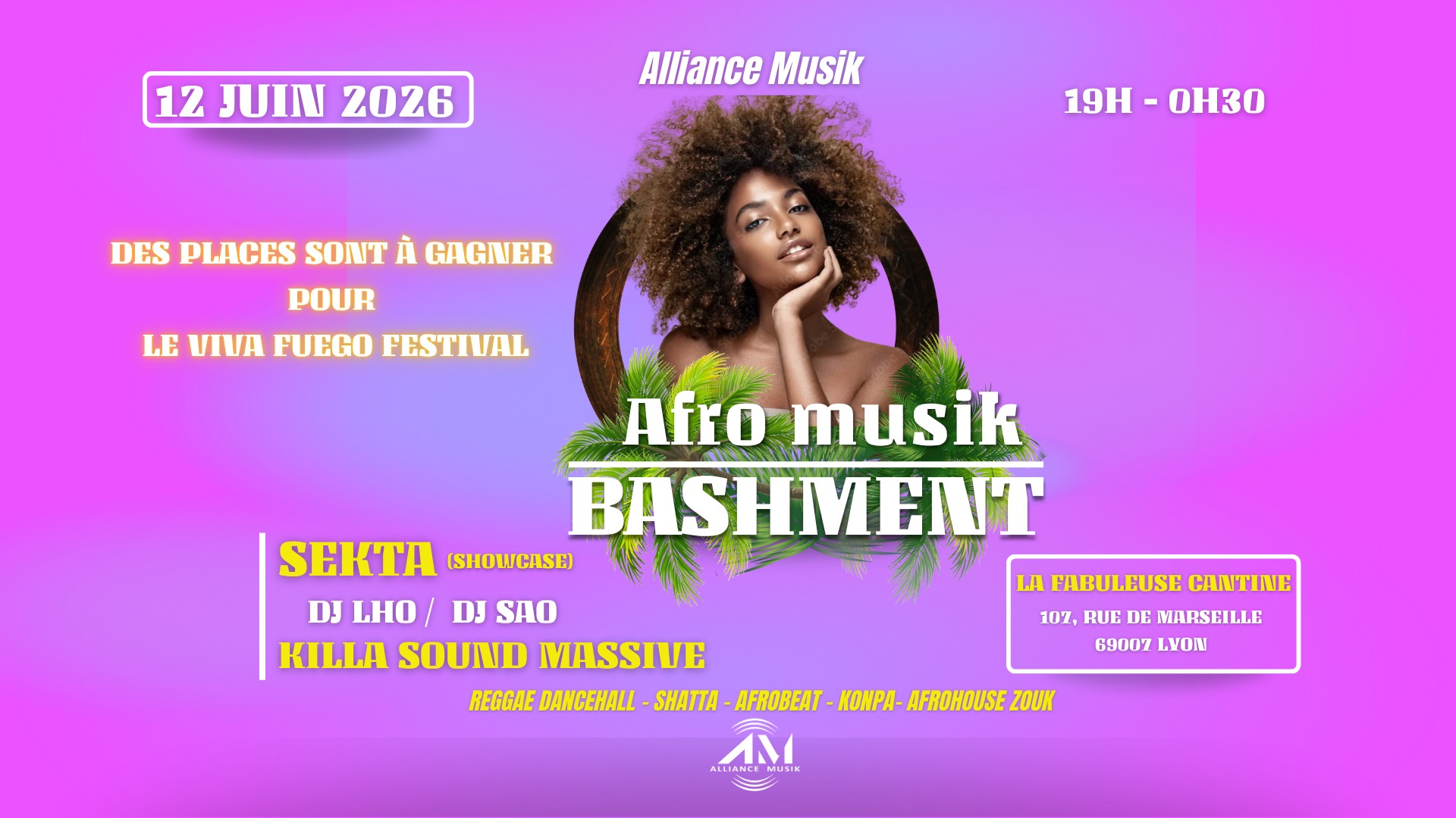 Affiche de AfroMusik Bashment 