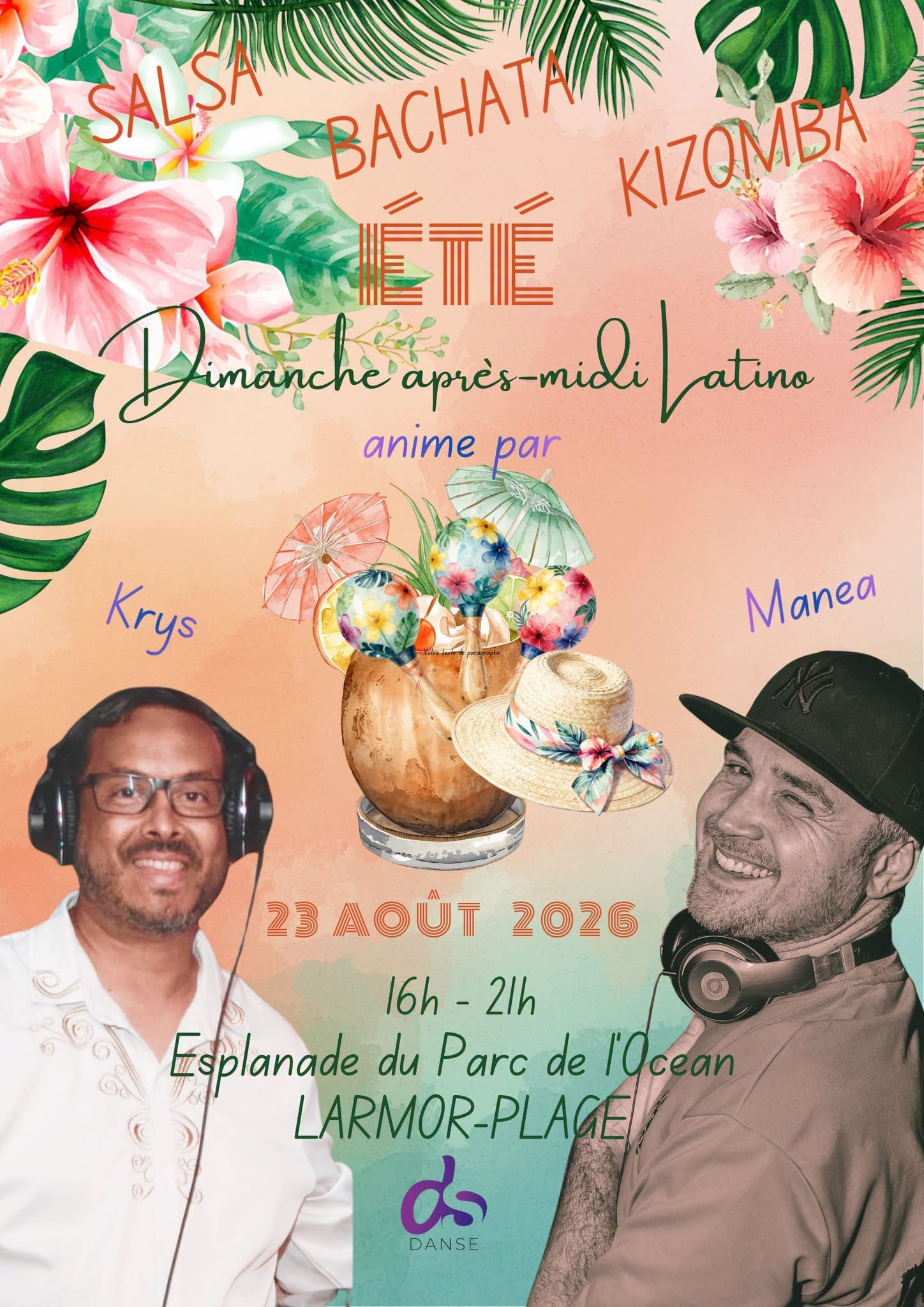 Affiche de DIMANCHE après-midi LATINO # 3 ème édition