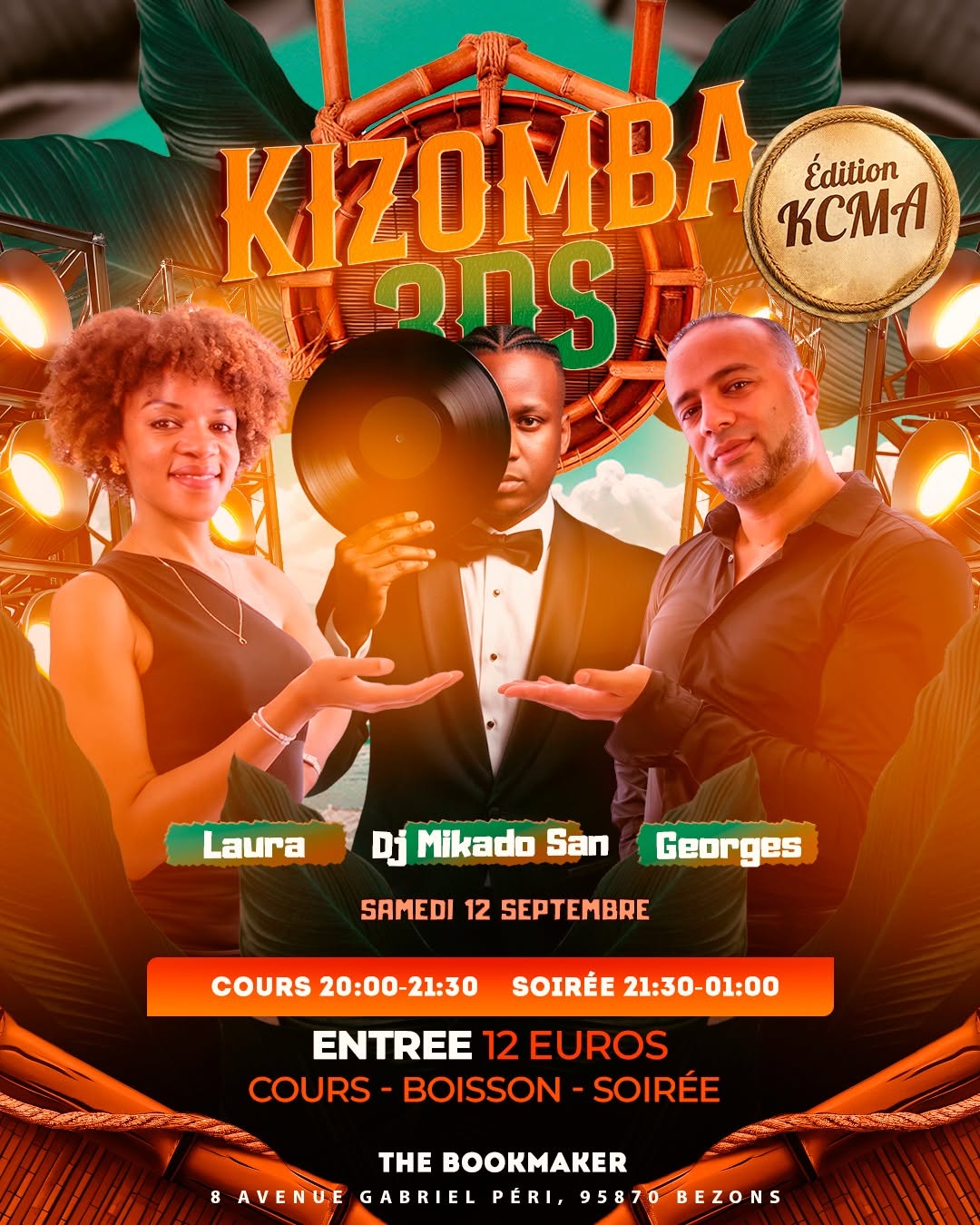 Affiche de Kizomba 3Ds (Edition KCMA)