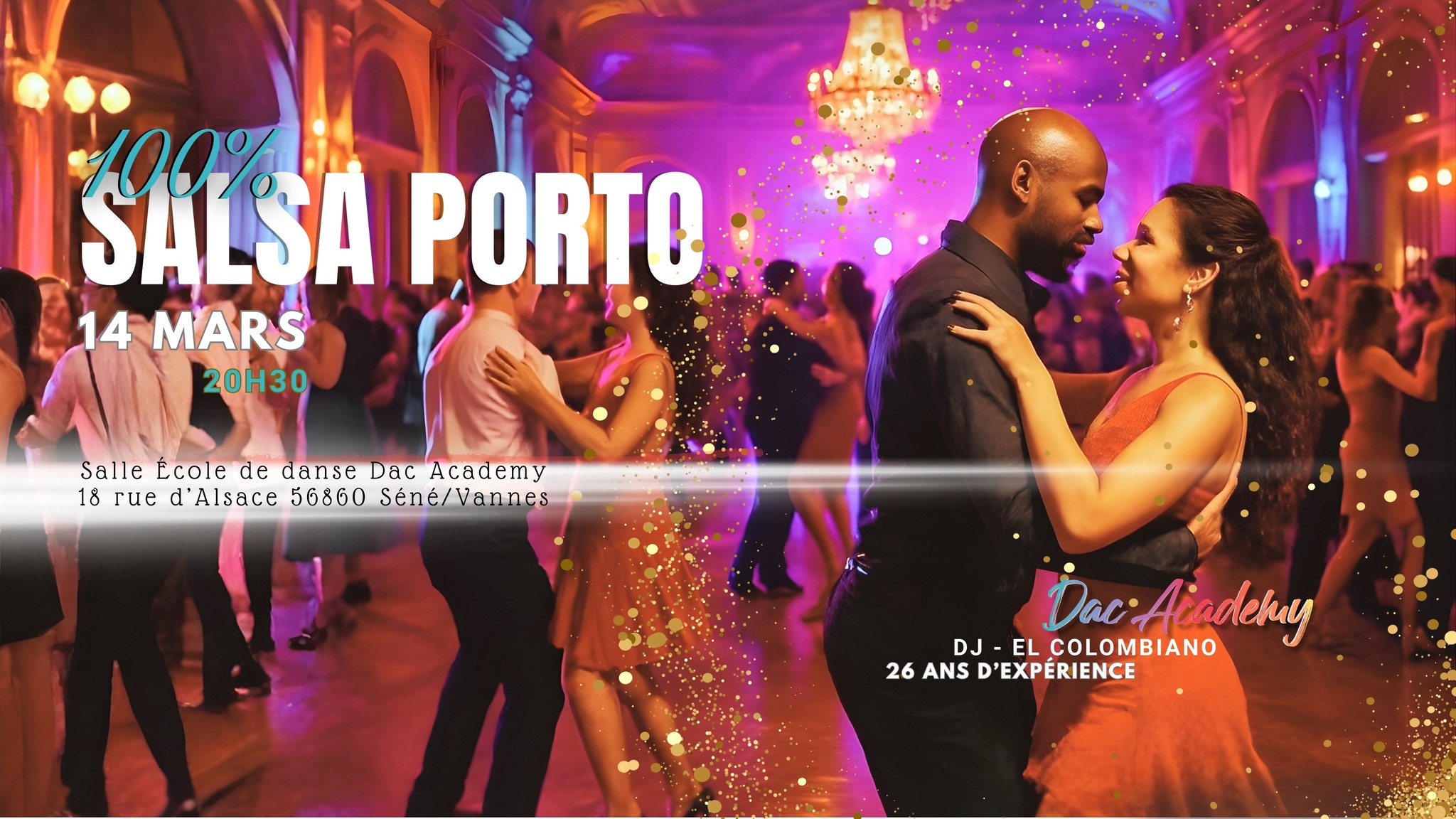 Affiche de 100% Salsa Porto à Vannes