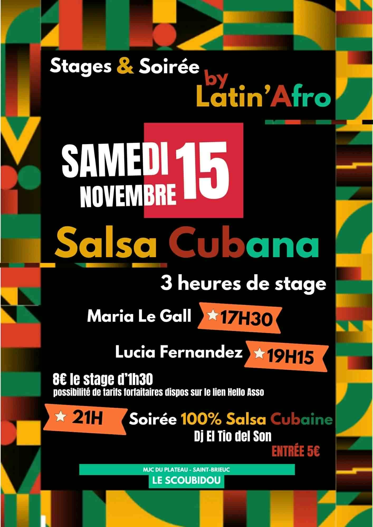 Affiche de Latin'Afro # event n°3