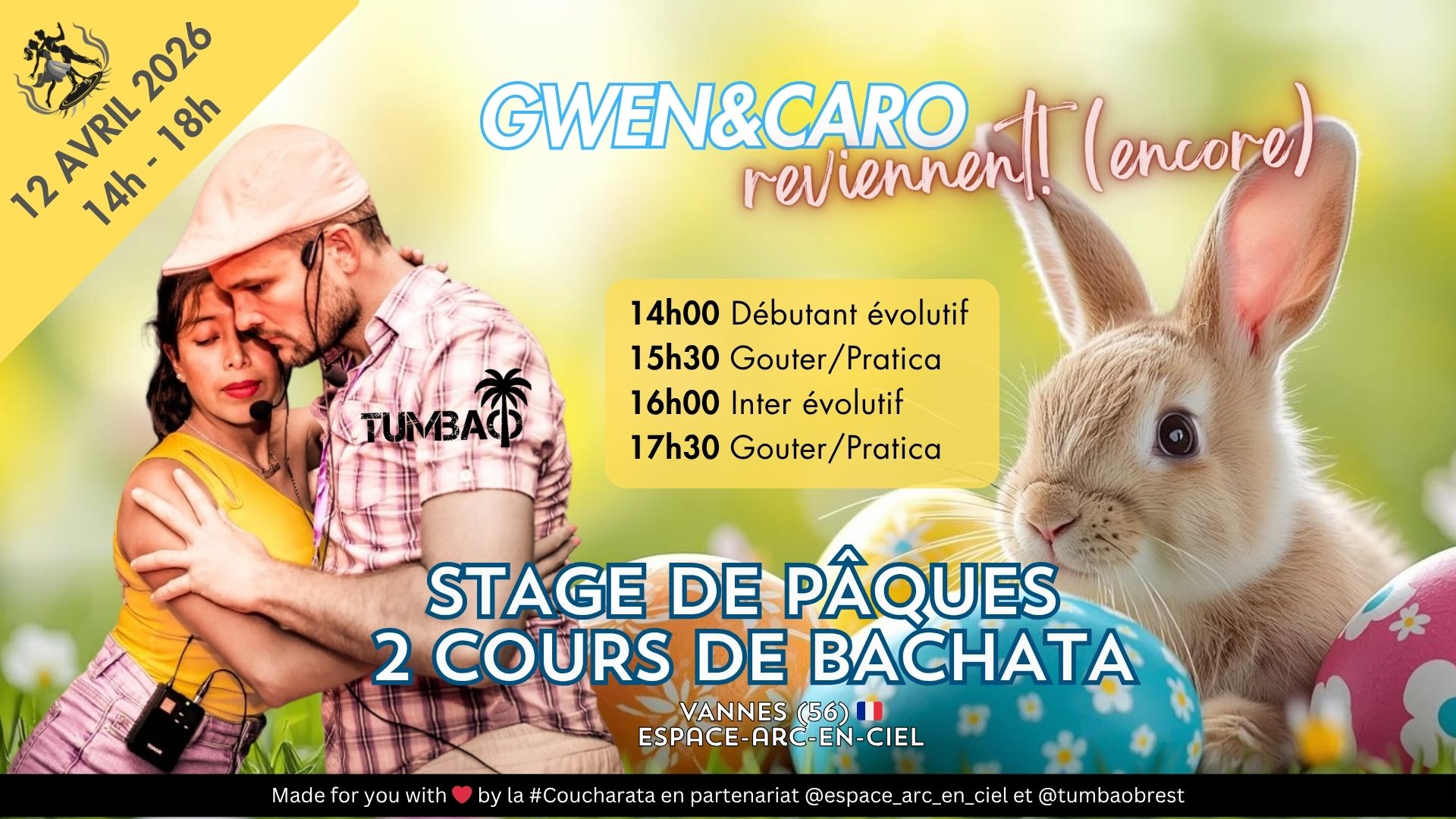 Affiche de Après-midi cours de danse avec Gwen et Caro
