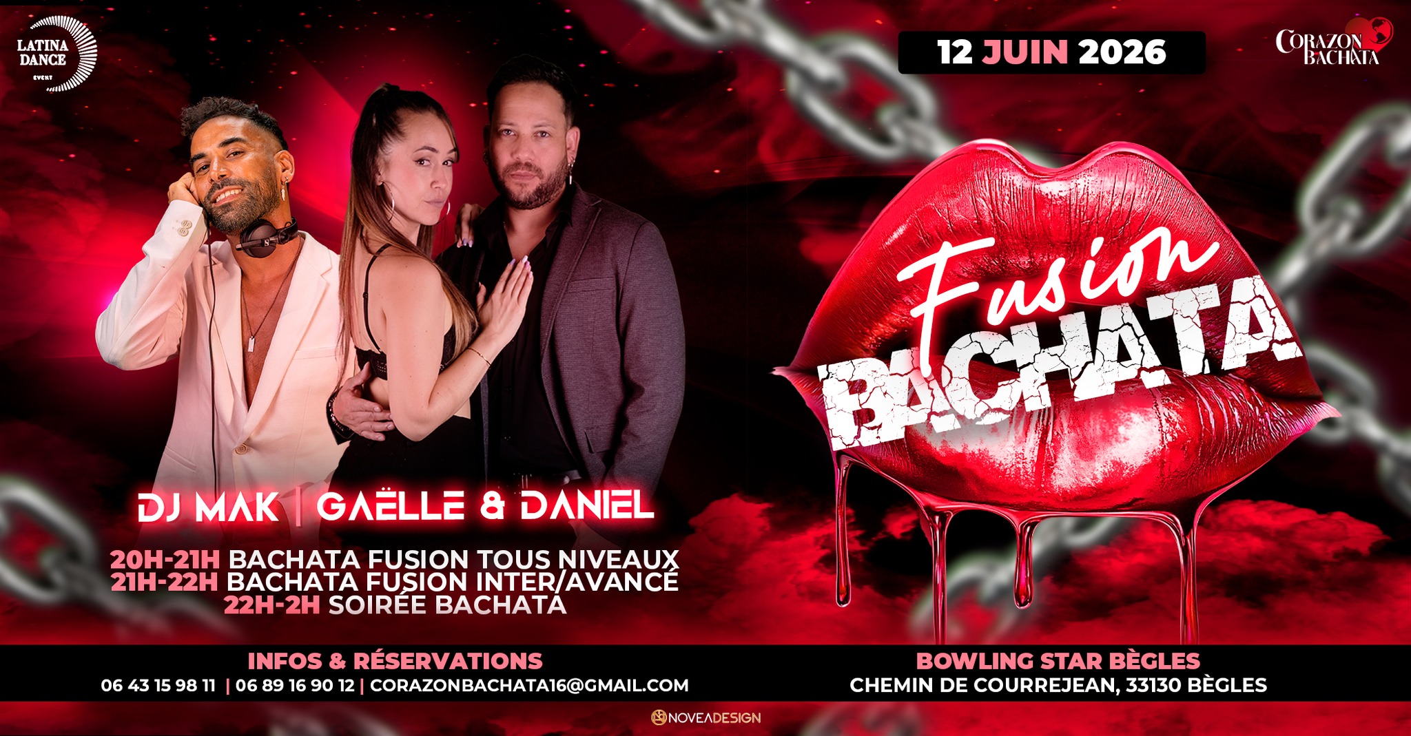 Affiche de FUSION BACHATA - 10éme EDITION