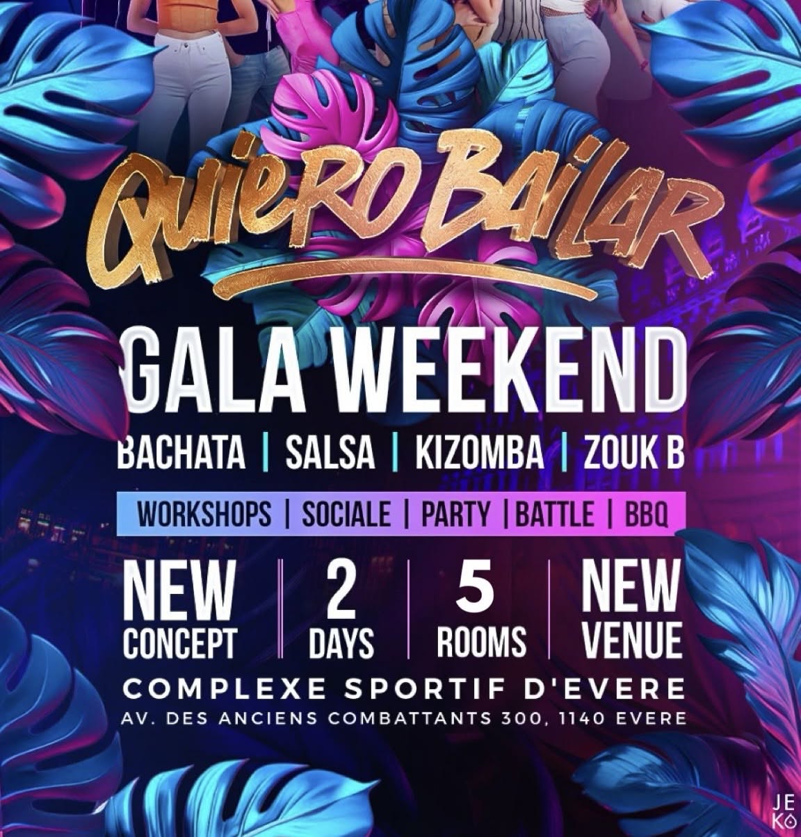 Affiche de QuieroBailar Bachata Mega Gala 