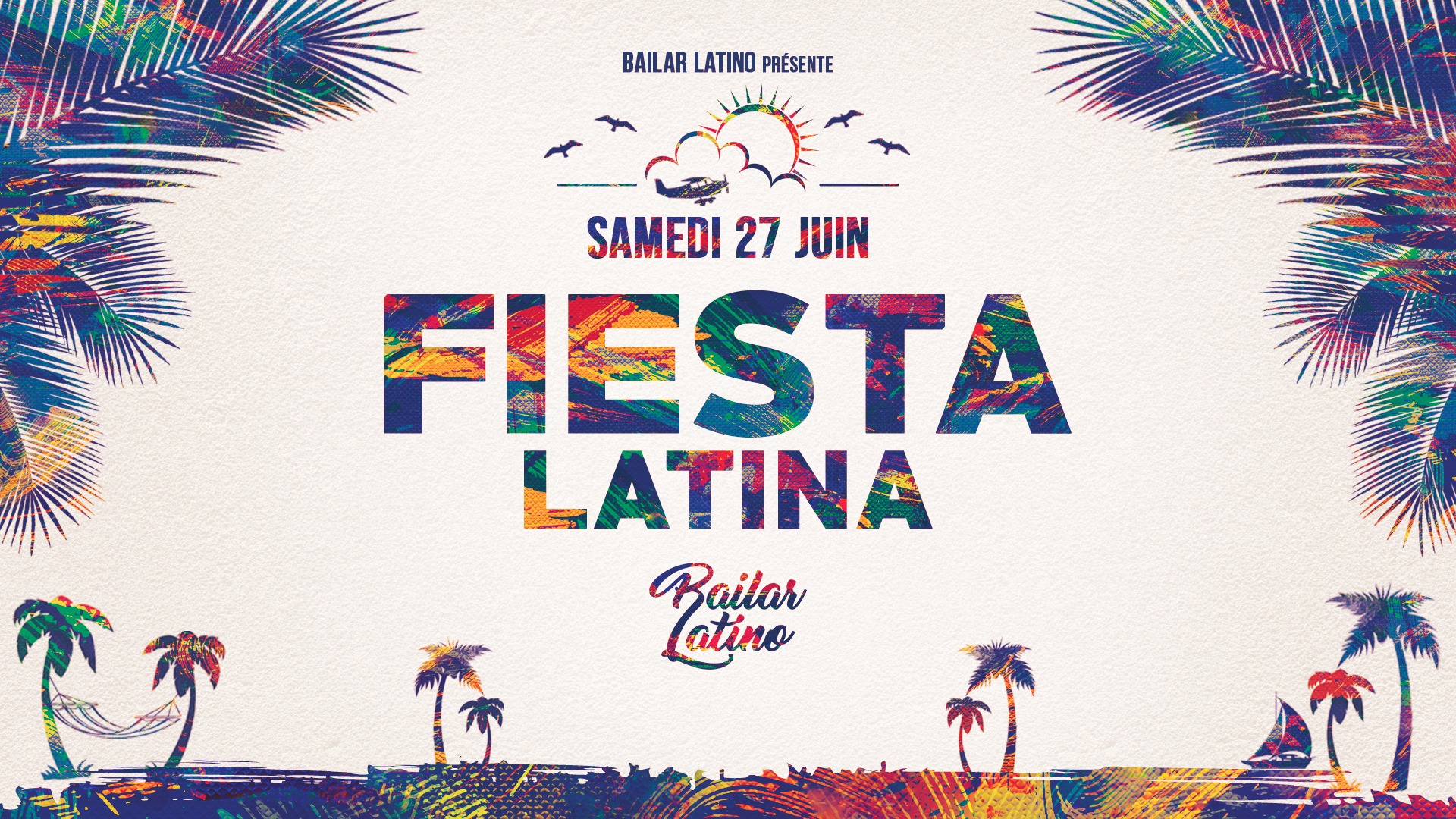 Affiche de 🎉 FIESTA LATINA 🎉 #52 by Bailar Latino