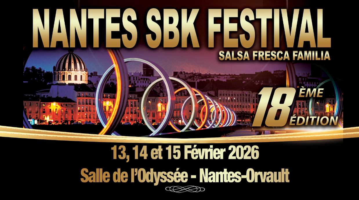 Affiche de NANTES SALSA, BACHATA & KIZOMBA FESTIVAL