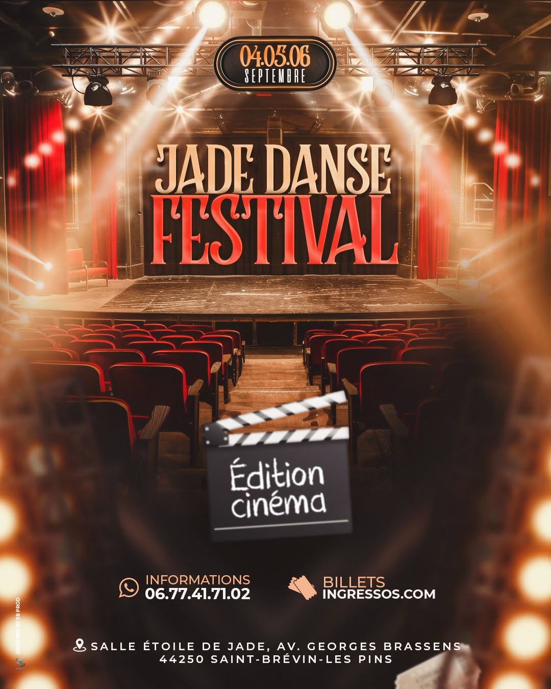 Affiche de JADE DANSE FESTIVAL EDITION CINEMA