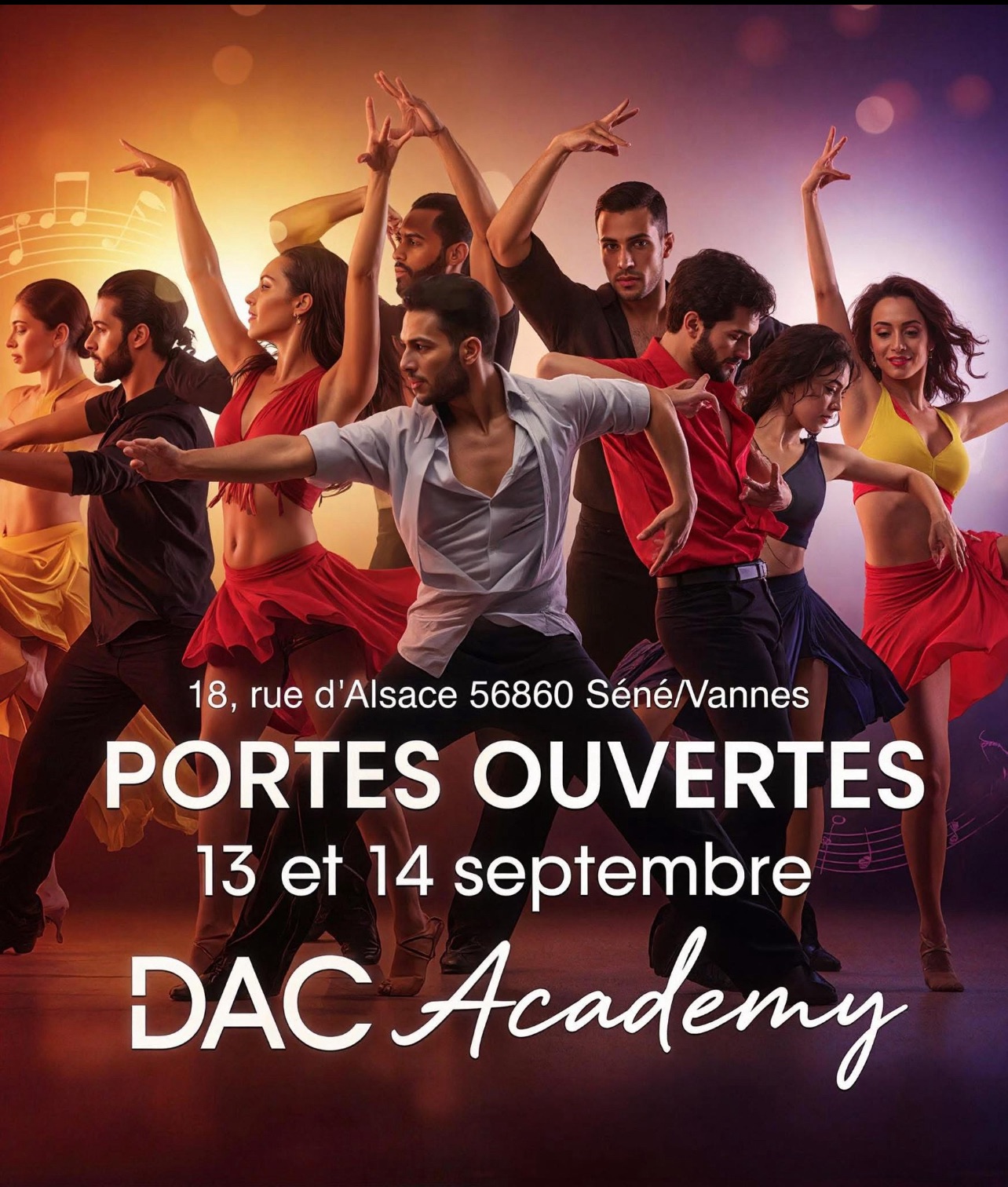 Affiche de Journées Portes Ouvertes exceptionnelles à Vannes!