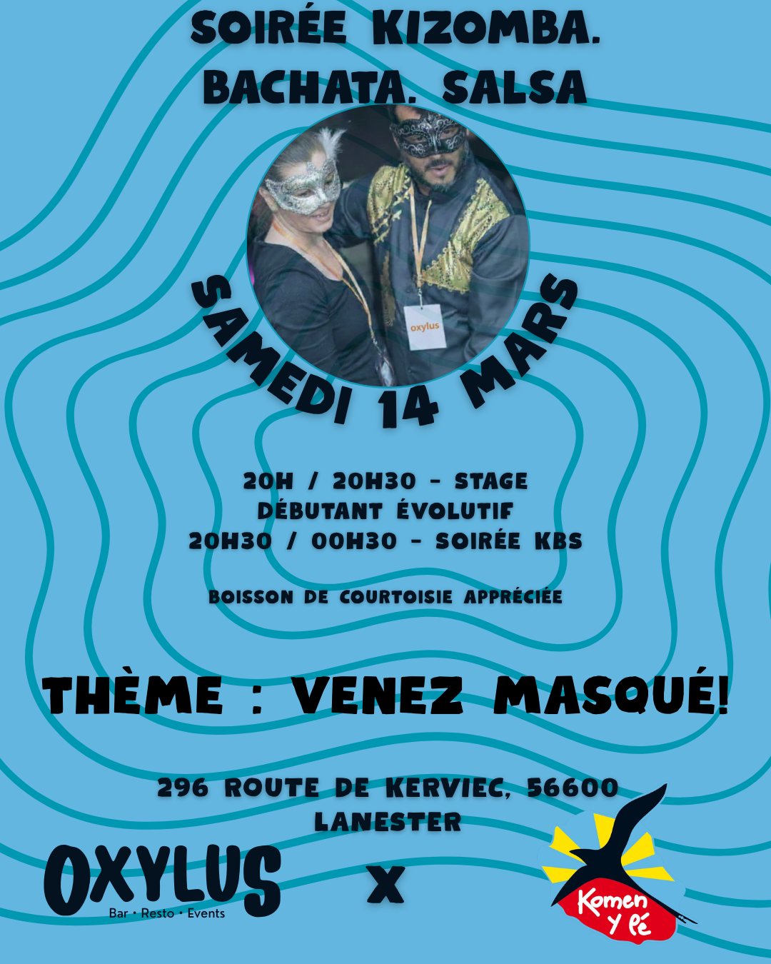 Affiche de SOIREE K.B.S (Edition Carnaval)