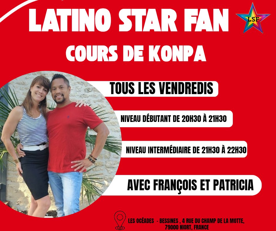 Affiche de Cours de Konpa chez LSF