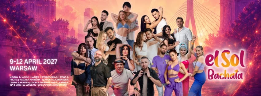 Affiche de elSol Bachata Festival 9-12 April 2027