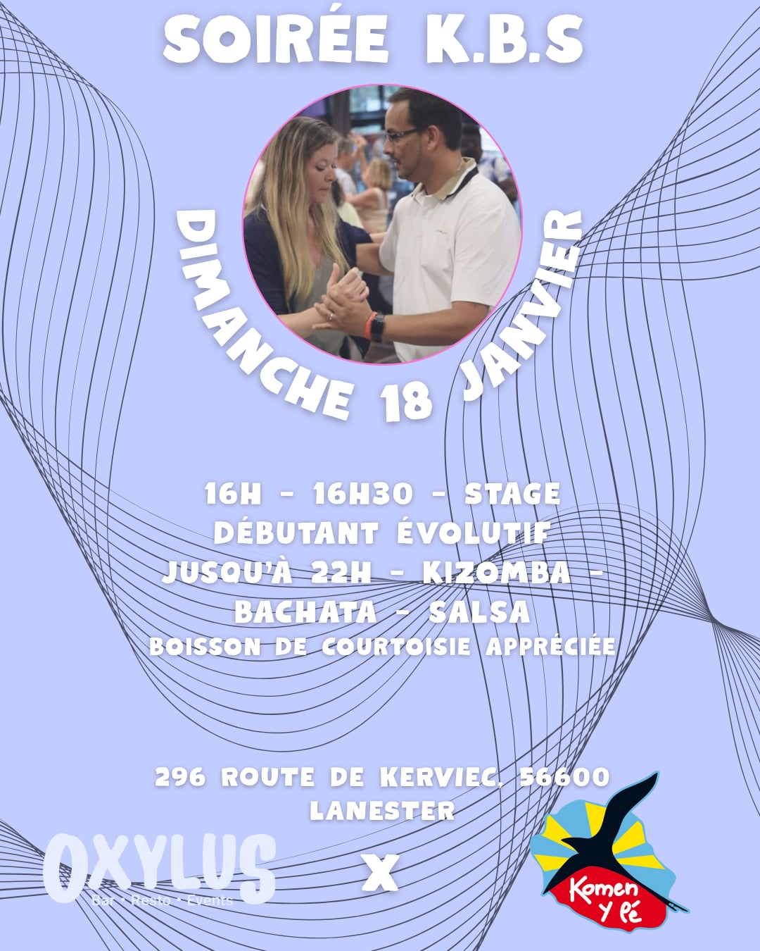 Affiche de APRES MIDI K.B.S A L'OXYLUS A LANESTER