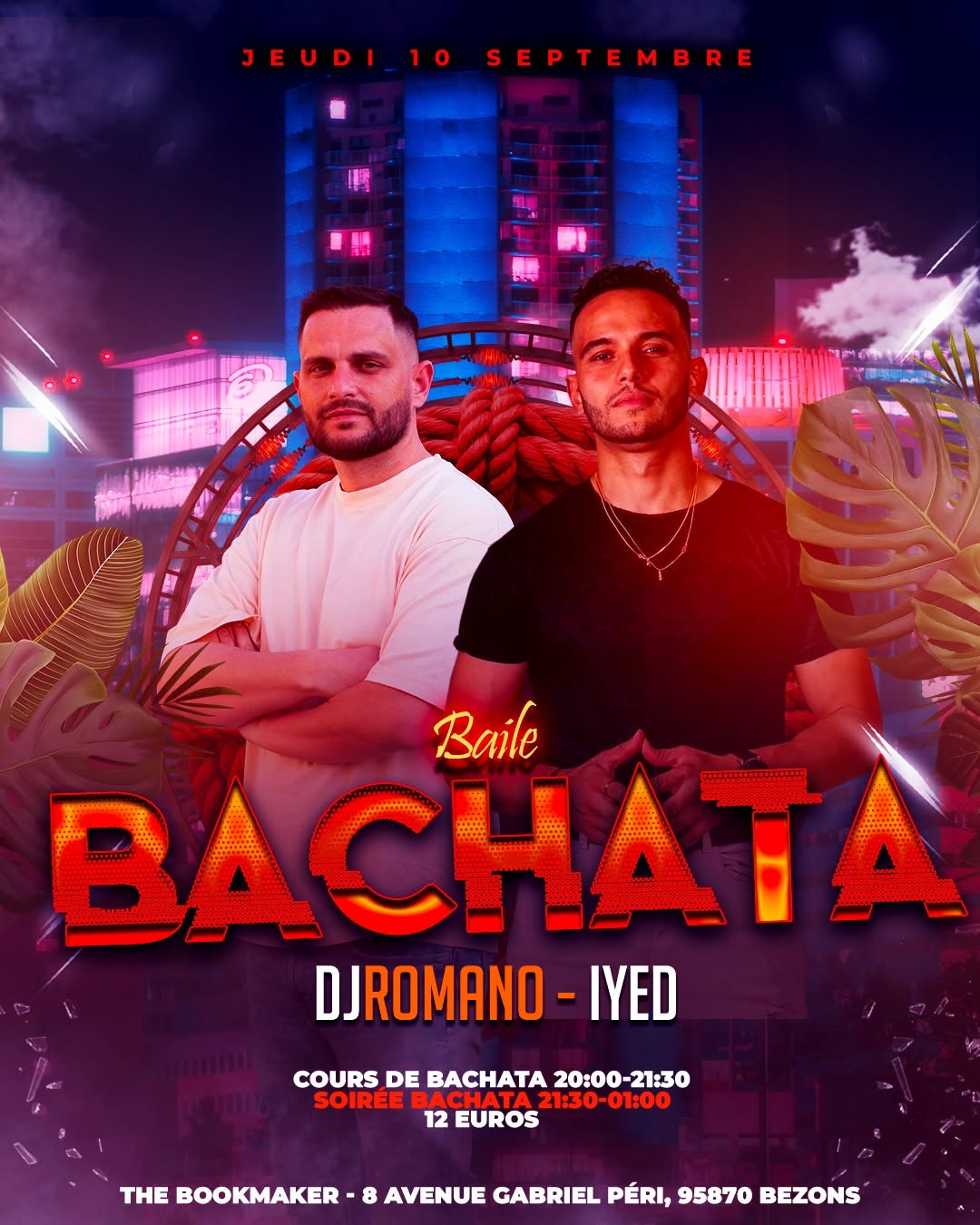 Affiche de Baile Bachata