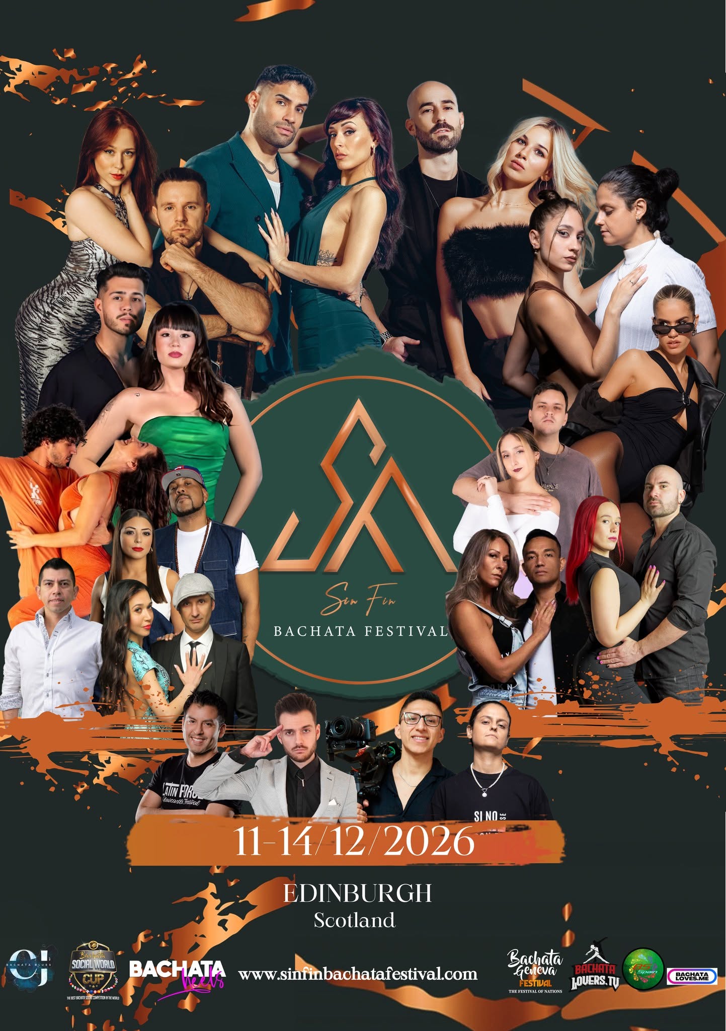 Affiche de SINFIN BACHATA FESTIVAL 2026