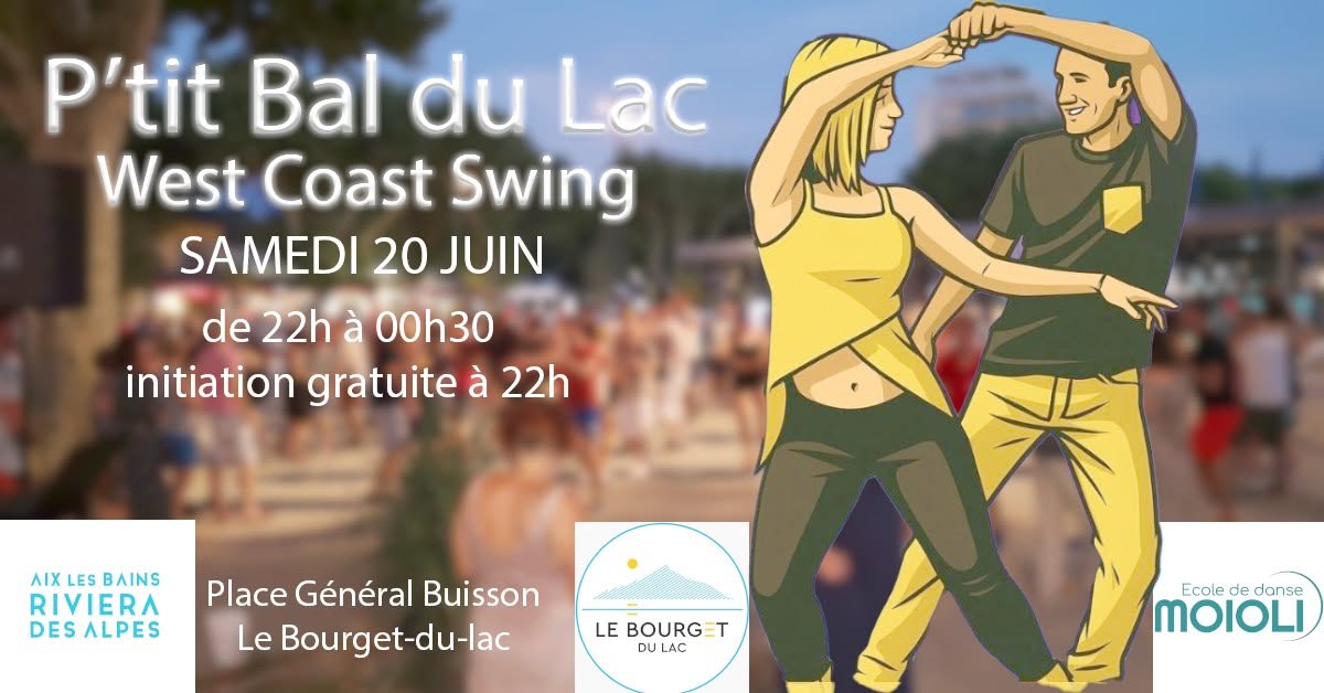 Affiche de P'tit Bal WCS - Fête de la musique 20 juin