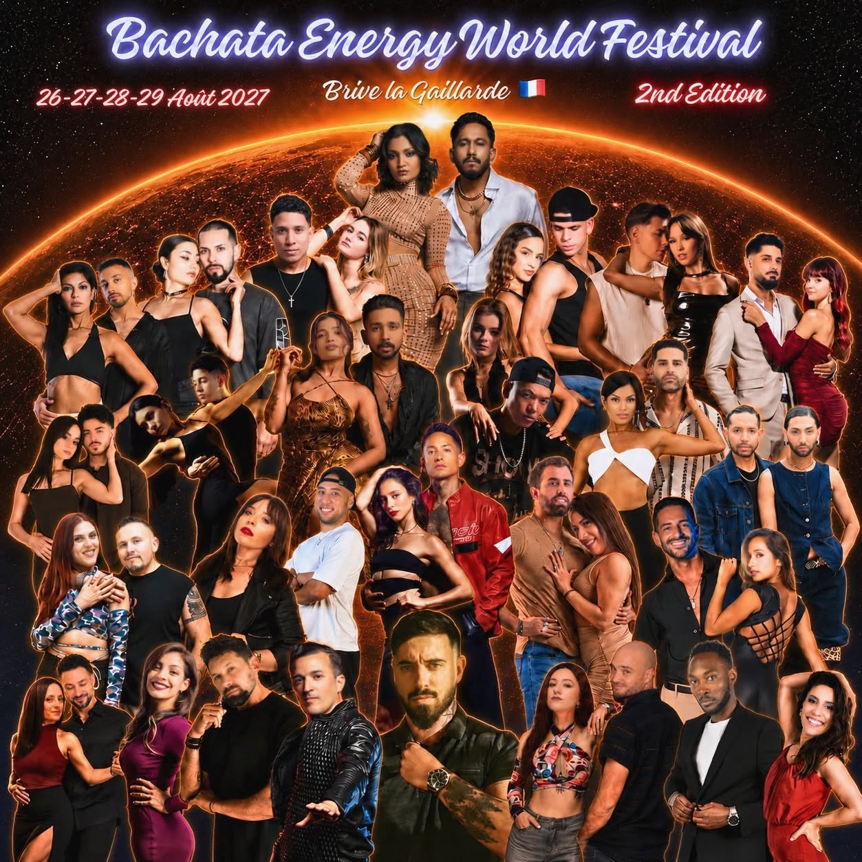 Affiche de Bachata Energy World Festival - Brive la Gaillarde - 2nd Edition