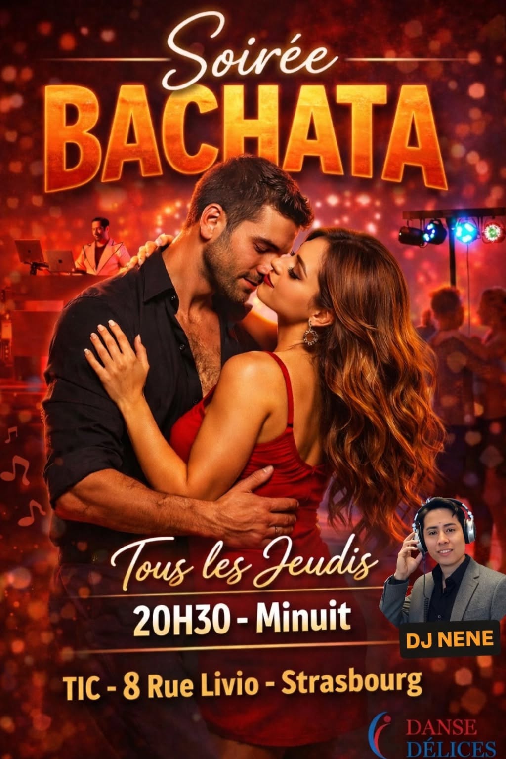Affiche de 🔥 SOIRÉE BACHATA 🔥 Tous Les Jeudis