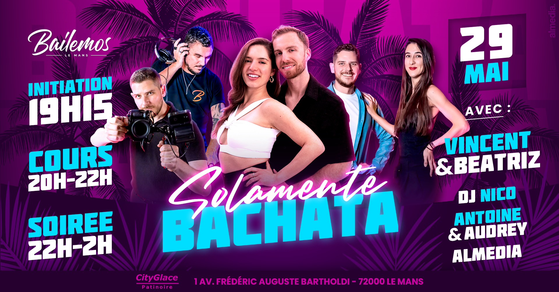 Affiche de SOLAMENTE BACHATA