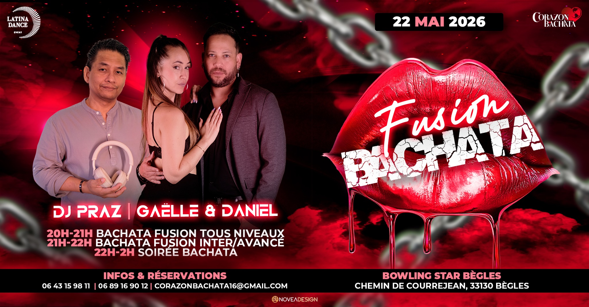 Affiche de FUSION BACHATA - 9éme EDITION