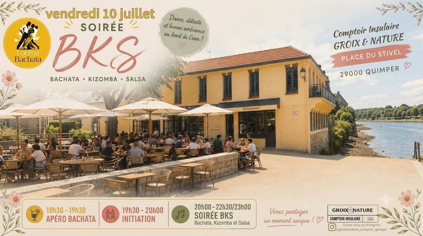 Affiche de Soirée BKS au bord de l'Eau