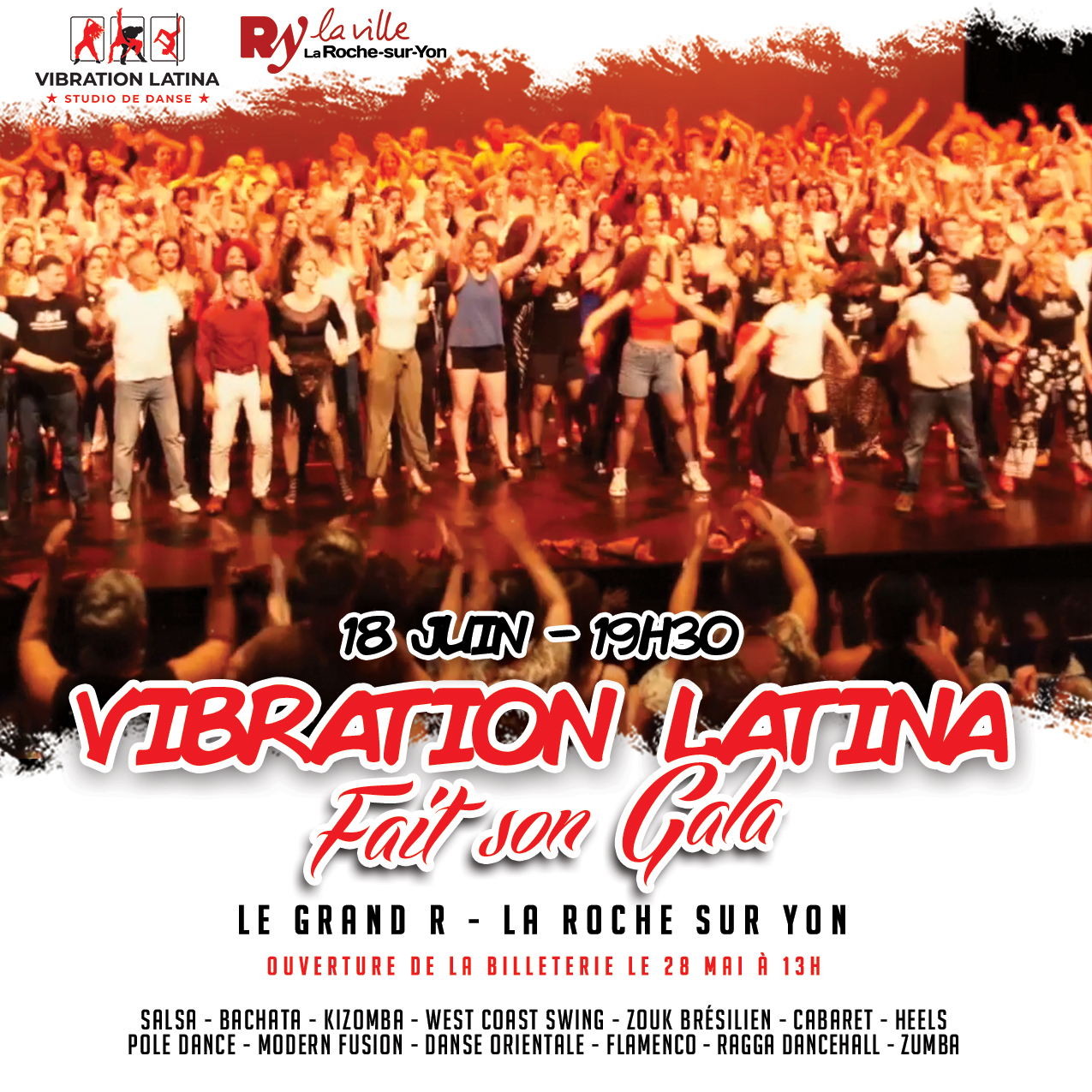 Affiche de Vibration Latina fait son Gala !
